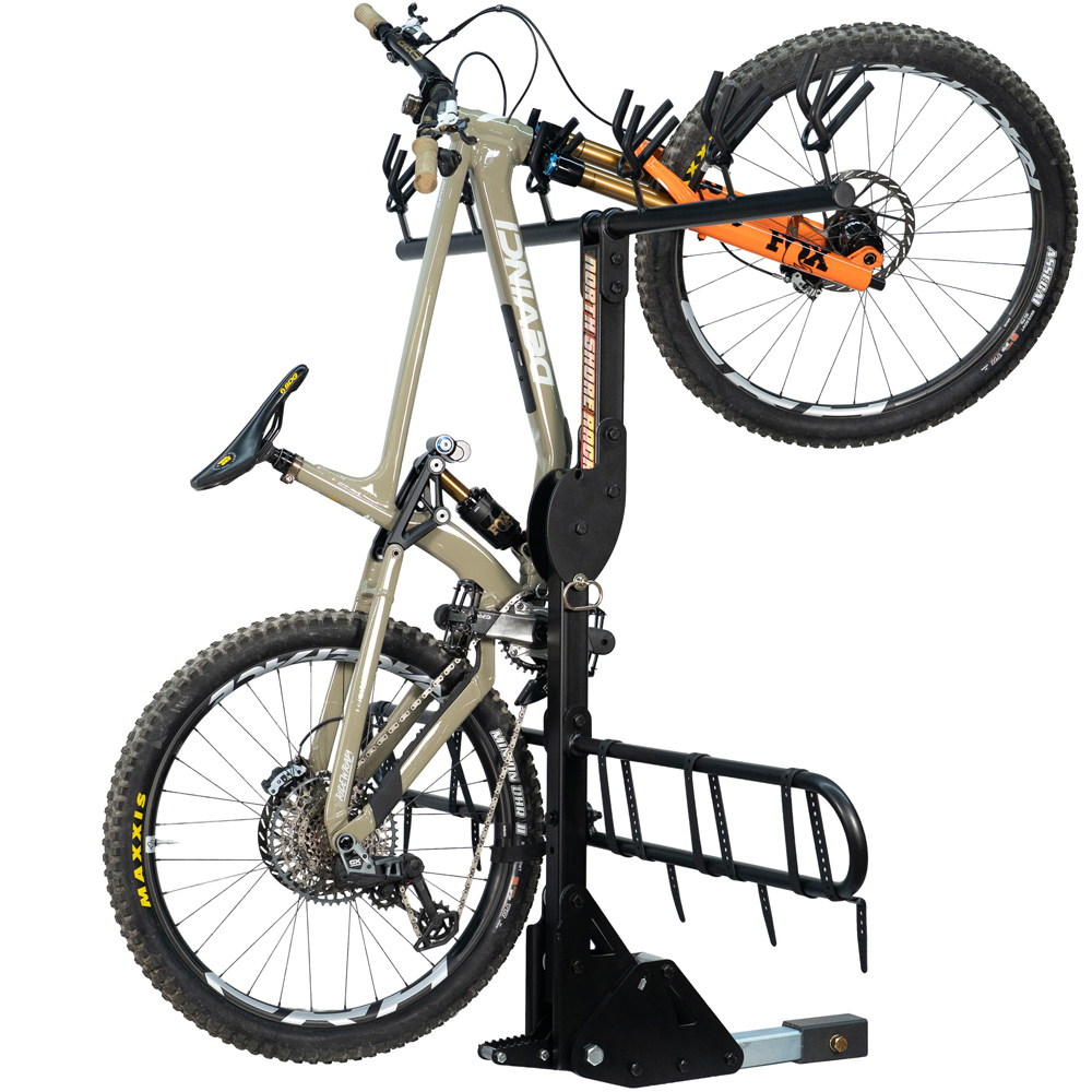 The NSR6 Gradus Maximus with an extra large enduro bike